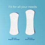 Buy Nua Ultra-Soft Panty Liners - 190 mm (40 liners) - Purplle