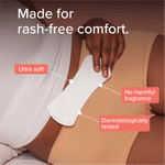 Buy Nua Ultra-Soft Panty Liners - 160 mm (40 liners) - Purplle