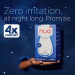 Buy Nua Ultra-Safe Night Pads XXXL (400mm - 8 pads) - Purplle