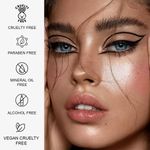 Buy Lakyou Beauty Matte Eyeliner Jet Black - 6 ml | Bold & Lasting Jet Black Lines With Matte Finish - Purplle