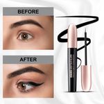 Buy Lakyou Beauty Matte Eyeliner Jet Black - 6 ml | Bold & Lasting Jet Black Lines With Matte Finish - Purplle