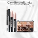Buy Lakyou Beauty Matte Eyeliner Jet Black - 6 ml | Bold & Lasting Jet Black Lines With Matte Finish - Purplle