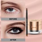 Buy Lakyou Beauty Gel Kajal & Eyeliner Cake | 24H Long-Lasting | Waterproof | Intense Black  (Black, 7 gm) - Purplle