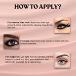 Buy Lakyou Beauty Gel Kajal & Eyeliner Cake | 24H Long-Lasting | Waterproof | Intense Black  (Black, 7 gm) - Purplle