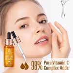 Buy Lakyou Beauty Vitamin C Face Serum - 98% Pure Vitamin C Complex for Luminous Glow, Brightening, Firming & Repairing, 50 ml - Purplle