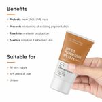 Buy Dermatouch BYE BYE PIGMENTATION SUNSCREEN| SPF 50 PA++++ | FOR ALL SKIN TYPES | NO WHITE CAST | 30 gm - Purplle