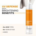Buy Dermatouch Niacinamide 2% Vitamin C Sunscreen for glowing skin | SPF 50+ PA ++++ | Quick Absorbing | Zero White Cast | 50 gm - Purplle