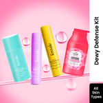 Buy Foxtale Dewy Defense Kit | Sunscreen, Moisturizer, Face Wash & Body Lotion Combo of 4 - Purplle