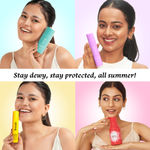 Buy Foxtale Dewy Defense Kit | Sunscreen, Moisturizer, Face Wash & Body Lotion Combo of 4 - Purplle