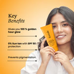 Buy Foxtale SPF 50 Vitamin C & Niacinamide Glow Sunscreen with PA++++ | Lightweight, Fast Absorbing | UVA & UVB Filters | Prevents Tanning, No White Cast | Non-Greasy | For Men & Women, All Skin Types - 80 ml - Purplle