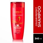 Buy L'Oreal Paris Color Protect Shampoo, Vibrant & Revived Colour, For Colour-treated Hair, Protects from UVA & UVB, 340 ml - Purplle