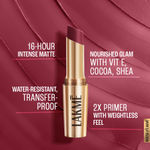 Buy Lakme 9TO5 Primer + Matte Lip Color MP5 Maroon Mix (3.6 gm) - Purplle