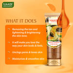 Buy Vaadi Herbals Value Pack Of Papaya Fairness Scrub Gel With Honey & Saffron (110 gm X 2) - Purplle