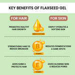 Buy Alps Goodness Flaxseed Gel (100 ml) I For Hair & Skin I Frizz-Control | Smoothening I Moisture Rich I Soft Long Hair - Purplle
