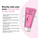 Buy Namyaa Hair Removal Cream for Intimate Skin Women 50 gm with After Wax Soothing Serum with Vitamin C - Purplle