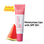 Buy Dot & Key Gloss Boss Brightening Lip Balm Vitamin C + E SPF 50+ Watermelon Cool 12 gm - Purplle
