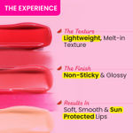Buy Dot & Key Gloss Boss Brightening Lip Balm Vitamin C + E SPF 50+ Watermelon Cool 12 gm - Purplle