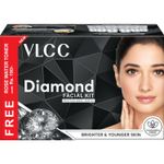Buy VLCC Diamond Facial Kit + FREE Rose Water Toner Worth (300 gm + 100 ml) - Purplle