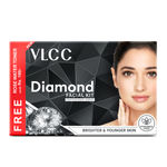 Buy VLCC Diamond Facial Kit + FREE Rose Water Toner Worth (300 gm + 100 ml) - Purplle
