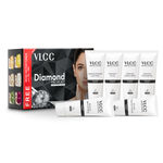 Buy VLCC Diamond Facial Kit + FREE Rose Water Toner Worth (300 gm + 100 ml) - Purplle