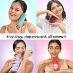 Buy Foxtale Cool & Clear Combo | Hydrate, Exfoliate & Refresh Summer Skin Combo of 4 - Purplle