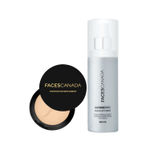 Buy FACES CANADA Lightweight Matte Base Combo - Weightless Stay Matte Compact Powder - Natural 02 (9 gm) + Ultime Pro Makeup Fixer (50 ml) | Long Lasting Makeup Setting Spray | Hides Imperfections | Flawless Finish - Purplle
