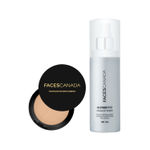 Buy FACES CANADA Lightweight Matte Finish Combo - Weightless Stay Matte Compact Powder - Beige 03 (9 gm) + Ultime Pro Makeup Fixer (50 ml) | Long Lasting Makeup Setting Spray | Hides Imperfections | Flawless Finish - Purplle