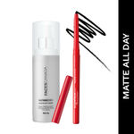 Buy FACES CANADA Matte All Day Combo - Magneteyes Kajal - Black (0.35 gm) + Ultime Pro Makeup Fixer (50 ml) | Long Lasting Makeup Setting Spray | Waterproof & Smudgeproof - Purplle