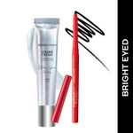 Buy FACES CANADA Bright Eyed Combo - Strobe Cream - Silver (18 ml) + Magneteyes Kajal - Black (0.35 gm) | Illuminating & Glowing Makeup Base | Waterproof & Smudgeproof - Purplle