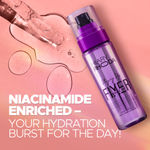 Buy Hilary Rhoda Staying Up Makeup Fixer | Infused with Niacinamide | Hydrating & Refreshing Setting Spray | Smudge-Proof Makeup Fixer | Waterproof & Non-Sticky Formula | 105 ml - Purplle