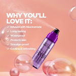 Buy Hilary Rhoda Staying Up Makeup Fixer | Infused with Niacinamide | Hydrating & Refreshing Setting Spray | Smudge-Proof Makeup Fixer | Waterproof & Non-Sticky Formula | 105 ml - Purplle