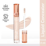 Buy Mila Beaute Build to Cover Matt Liquid Concealer | Lightweight and Full coverage | Easily Blendable & Crease Resistant Waterproof Face Concealer with Hyaluronic Acid for Indian skin 102-CLASSIC IVORY (4 ml) - Purplle