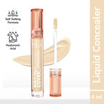 Buy Mila Beaute Build to Cover Matt Liquid Concealer | Lightweight and Full coverage | Easily Blendable & Crease Resistant Waterproof Face Concealer with Hyaluronic Acid for Indian skin 103-CREAM VANILLA (4 ml) - Purplle