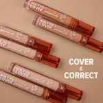 Buy Mila Beaute Build to Cover Matt Liquid Concealer | Lightweight and Full coverage | Easily Blendable & Crease Resistant Waterproof Face Concealer with Hyaluronic Acid for Indian skin - 104-NATURAL BEIGE (4 ml) - Purplle