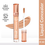 Buy Mila Beaute Build to Cover Matt Liquid Concealer | Lightweight and Full coverage | Easily Blendable & Crease Resistant Waterproof Face Concealer with Hyaluronic Acid for Indian skin - 105-TRUE MAPLE (4 ml) - Purplle