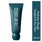 Buy Fix My Curls Hydrating Deep Conditioner | For Curly, Wavy, Dry, & Frizzy Hair | Leave In Conditioner, & Hair Mask | Silicone Free Damage Repair, & Curl Activator with Mango & Shea Butter| 50 ml - Purplle