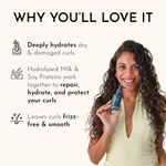 Buy Fix My Curls Hydrating Deep Conditioner | For Curly, Wavy, Dry, & Frizzy Hair | Leave In Conditioner, & Hair Mask | Silicone Free Damage Repair, & Curl Activator with Mango & Shea Butter| 50 ml - Purplle