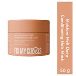 Buy Fix My Curls Moisture Melt Deep Conditioning Hair Mask | With Maracuja Oil, Banana Extract & Shea Butter | For Curly, Wavy, Dry, Dehyrated Hair | Intense Hydration & Moisture Sealing Repair| 50 gm - Purplle