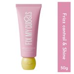 Buy Fix My Curls, Curl Defining Hair Gel | Enriched with Sunflower Oil & Keratin | For Curly, Wavy, & Weak Hair | Strong Hold Curl Sculpting Gel | Anti-Frizz Solution | Silicone & Alcohol-Free | 50 gm - Purplle