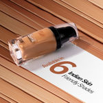 Buy Mila Beaute Built to Cover Liquid Foundation I Medium to Buildable Coverage I Matte Finish I Lightweight I SPF 20 I Super Hydrating with Hyaluronic Acid- Caramel, 30 ml - Purplle