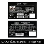 Buy Lakme Absolute Spotlight Eye Shadow Palette, Stilettos (12 gm) - Purplle