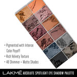 Buy Lakme Absolute Spotlight Eye Shadow Palette, Stilettos (12 gm) - Purplle