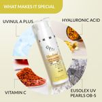 Buy Fixderma Shadow Invisible Serum Sunscreen SPF 50+ PA+++ | Ultra Lightweight Transparent Sunscreen with Vitamin C & Hyaluronic Acid | No White Cast | For All Skin Types | For Men & Women | Airless Pump 30 ml - Purplle