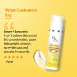 Buy Fixderma Shadow Invisible Serum Sunscreen SPF 50+ PA+++ | Ultra Lightweight Transparent Sunscreen with Vitamin C & Hyaluronic Acid | No White Cast | For All Skin Types | For Men & Women | Airless Pump 30 ml - Purplle