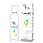 Buy Fixderma Foobetik Foot Scrub Spray with Lactic Acid | 30 sec Foot Facial Spray | Foot Scrubber for Dead Skin | Callus Remover Spray | Heel Scrubber for Feet | Instantly Smooth & Soft Feet - 50 ml - Purplle