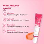 Buy Fixderma 4% Kojic Acid Tinted Lip Balm with 2% Ceramide, 3% Shea Butter, 3% Niacinamide & SPF 50+ PA+++ | Ceramide Lip Balm SPF 50 | Kojic Acid Lip Balm for Pigmented Lips - 15 ml - Purplle