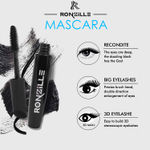 Buy Ronzille Volumizing Long-Stay of up to 8 Hours,Smudge-Proof, Lightweight Black Mascara (8 ml,Full Black) - Purplle