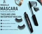 Buy Ronzille Volumizing Long-Stay of up to 8 Hours,Smudge-Proof, Lightweight Black Mascara (8 ml,Full Black) - Purplle