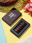 Buy Ronzille Pocket Mini Bullet Matte Finish Lipstick Nude Edition Set of 6 12 gm - Purplle