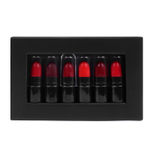 Buy Ronzille Pocket Mini Bullet Matte Finish Lipstick Red Edition Set of 6 12 gm - Purplle